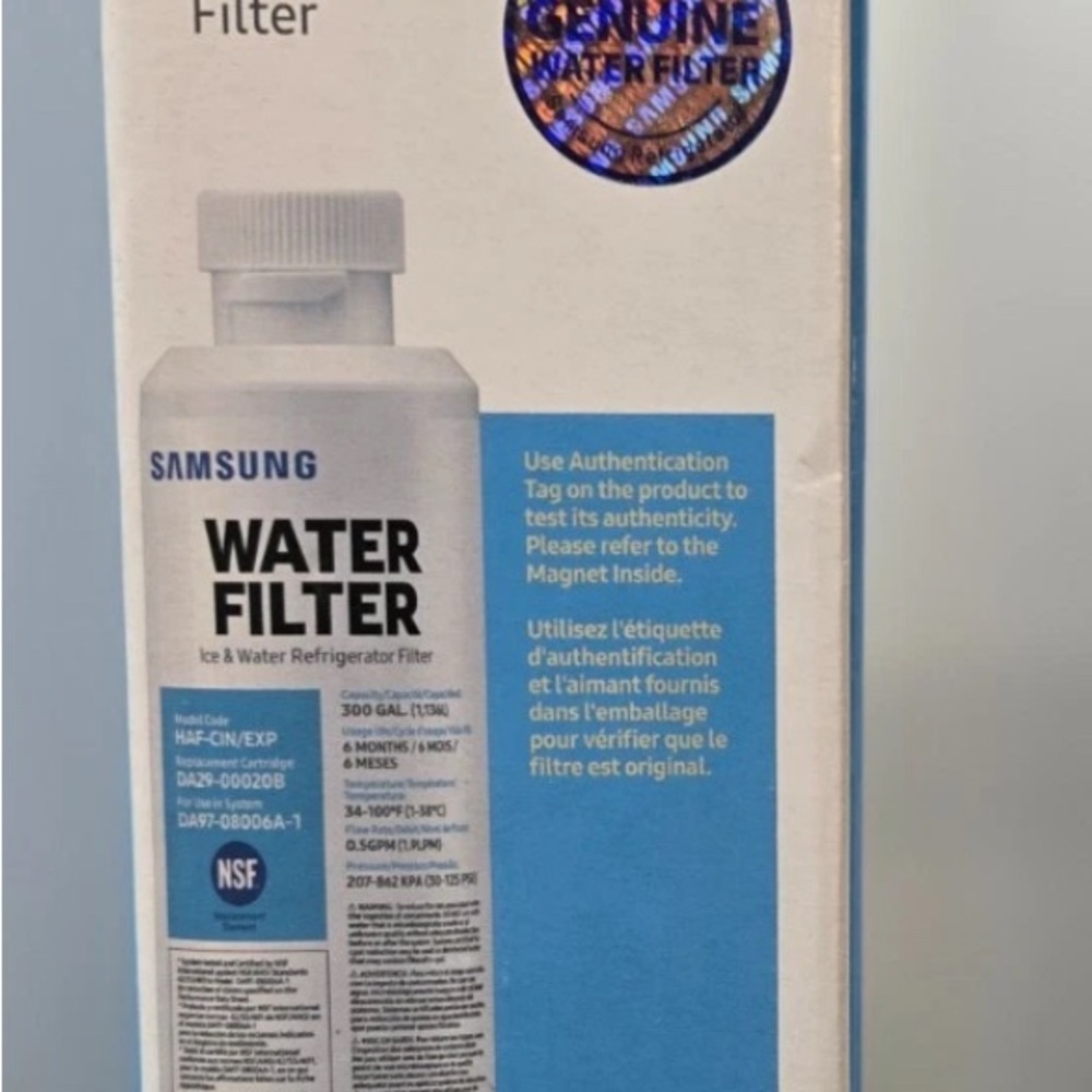 Samsung Water Filter - White